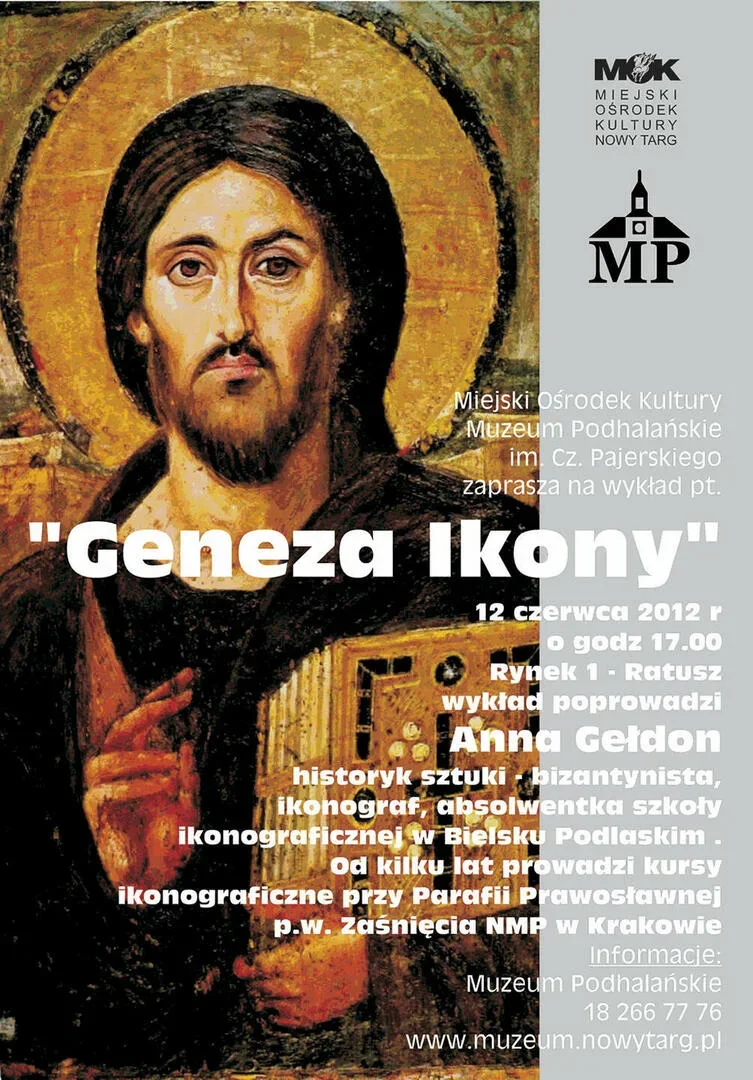 Wykład pt. "Geneza Ikony"
