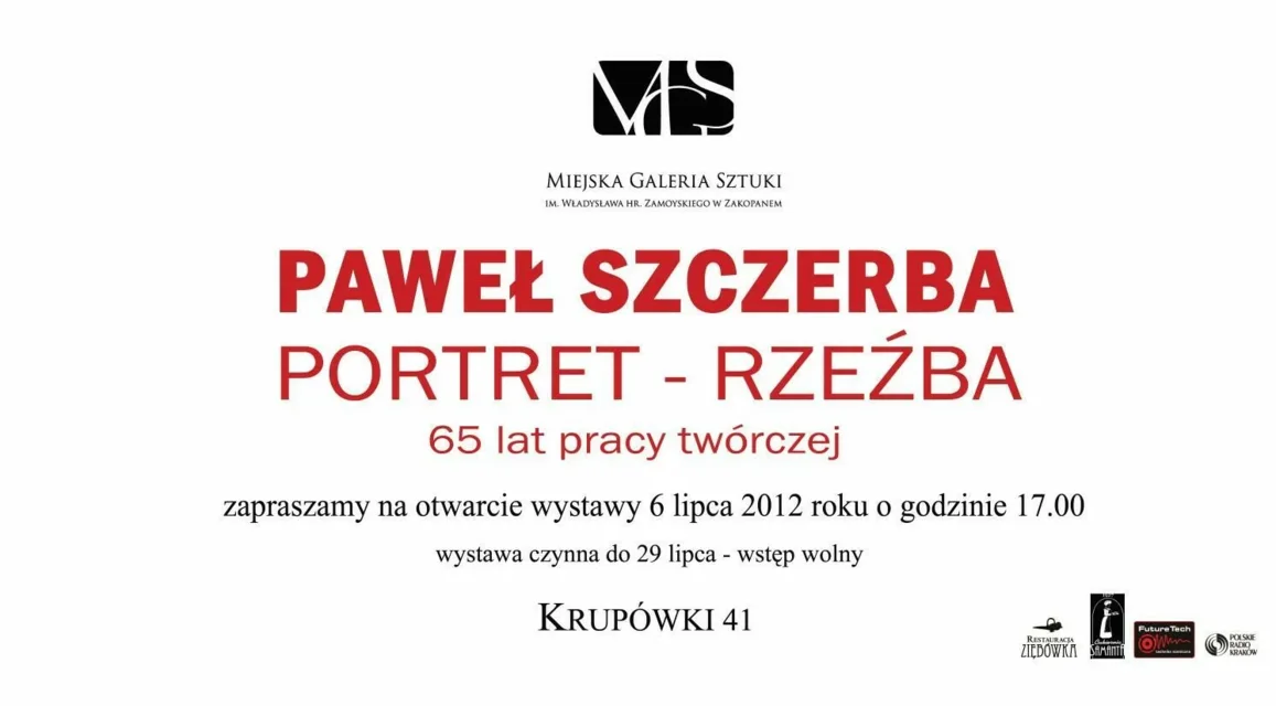 Wernisaż wystawy Pawła Szczerby PORTRET - RZEŹBA