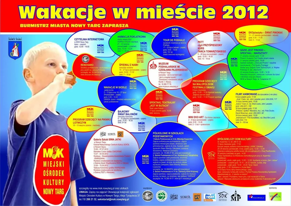 WAKACJE W MIEŚCIE 2012