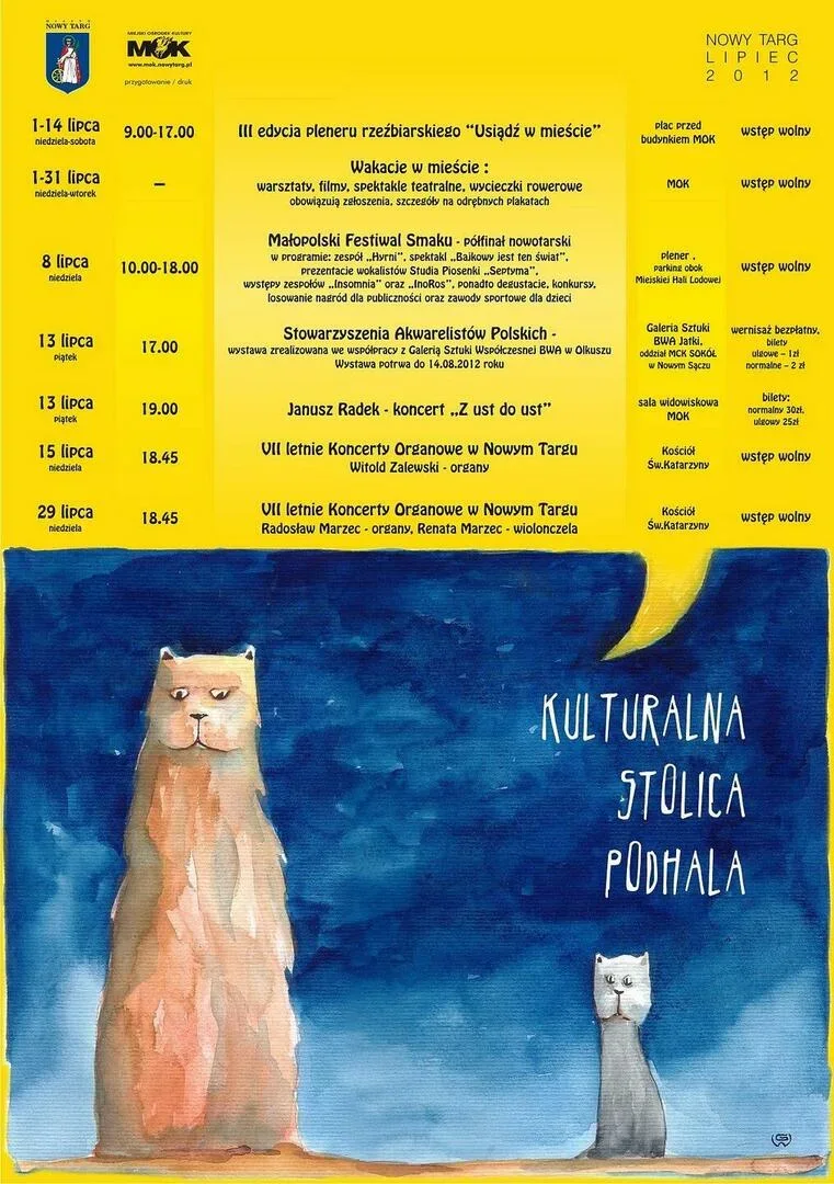 Kulturalna Stolica Podhala - Lipiec 2012