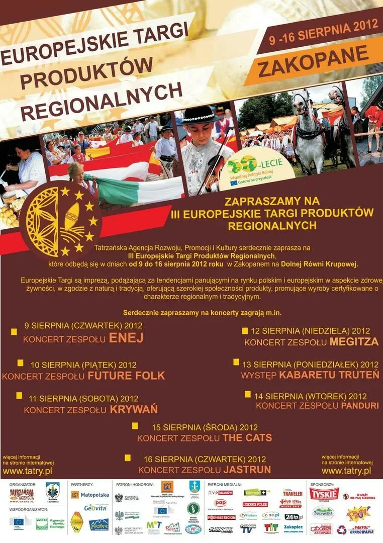 III Europejskie Targi Produktów Regionalnych