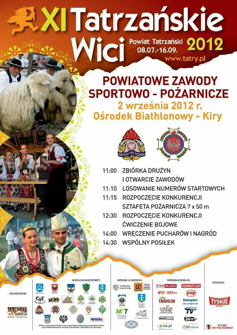 POWIATOWE ZAWODY SPORTOWO - POŻARNICZE