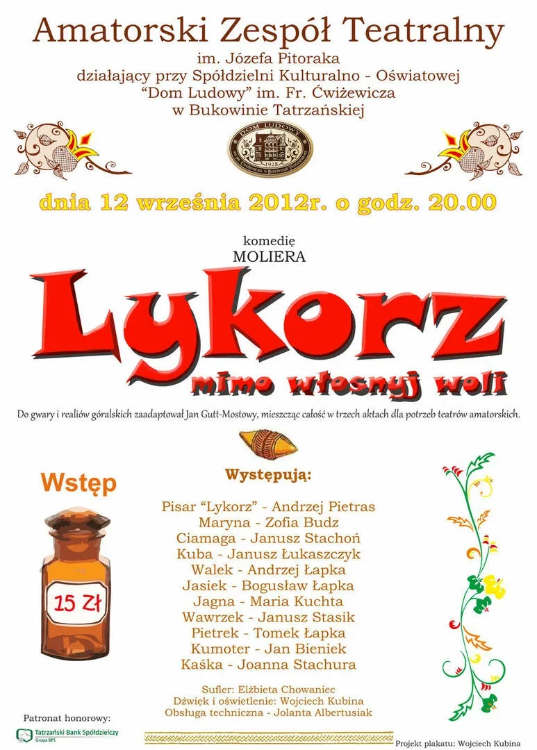 Lykorz mimo włosnej woli