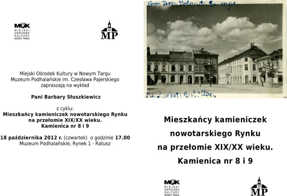Mieszkańcy kamieniczek… kamienice nr 5 i 6