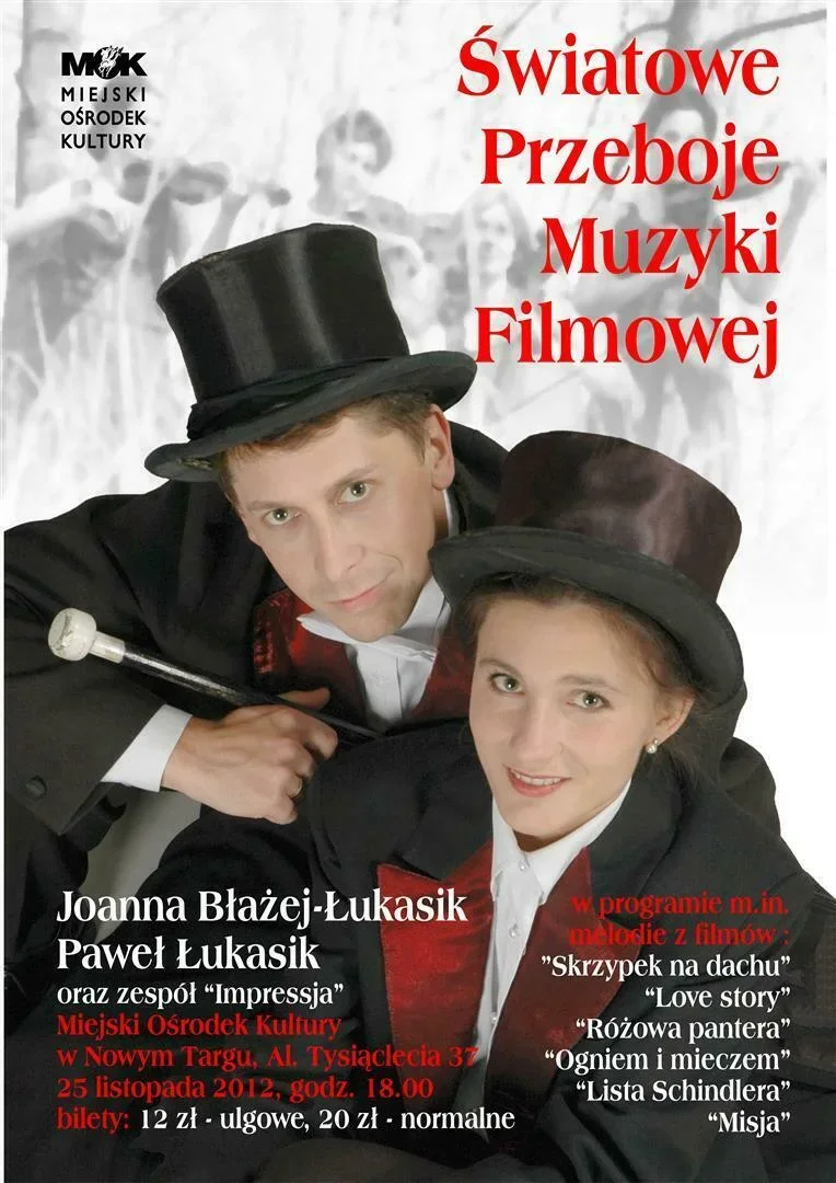 Koncert Katarzynkowy "Światowe przeboje muzyki filmowej"
