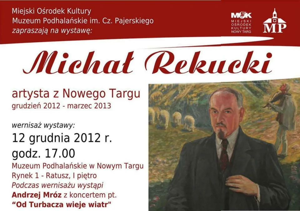 Michał Rekucki artysta z Nowego Targu – wystawa