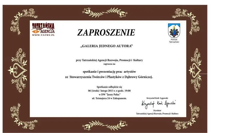 Spotkanie i prezentacja prac artystów ze STiP