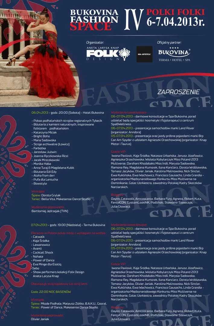 BUKOVINA Fashion Space 6-7.04.2013 r.