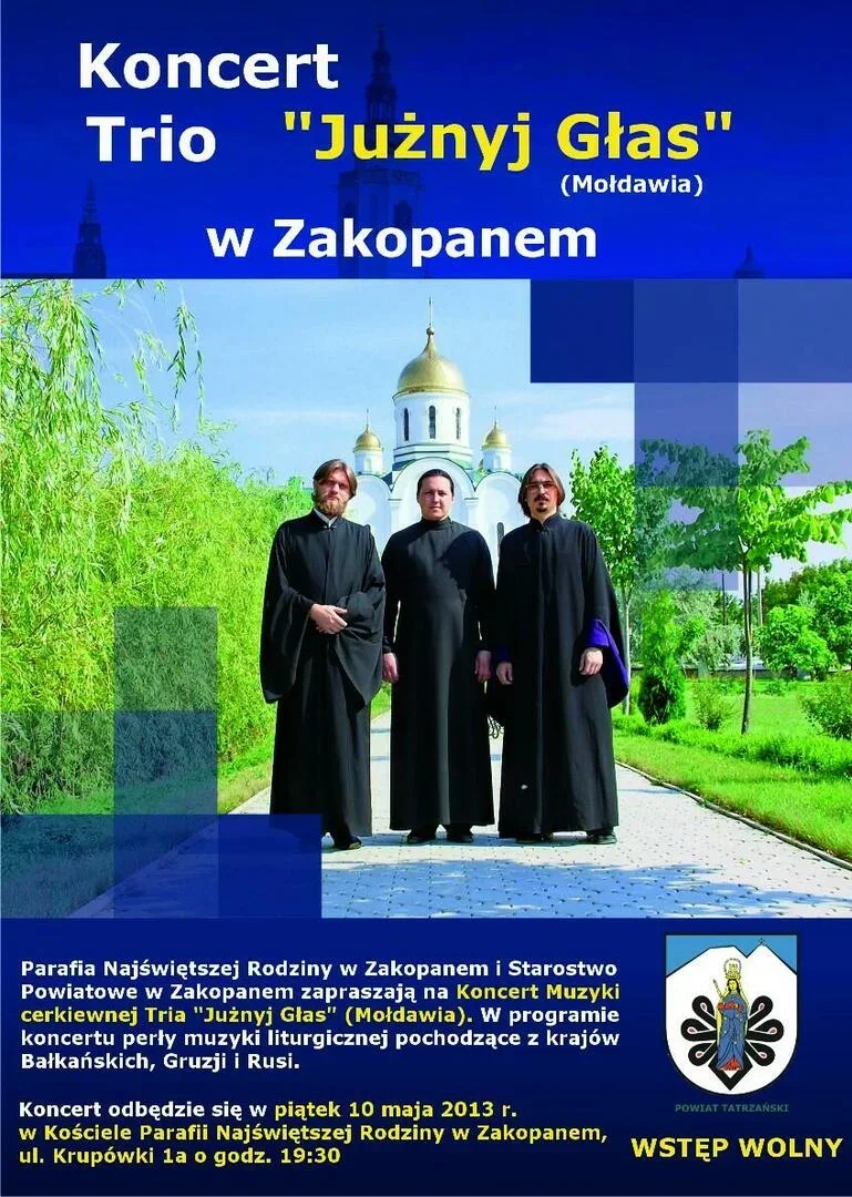 Koncert Trio „Jużnyj Głas”