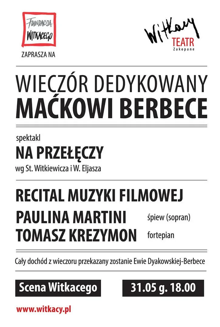 Wieczór dedykowany Maciejowi Berbece