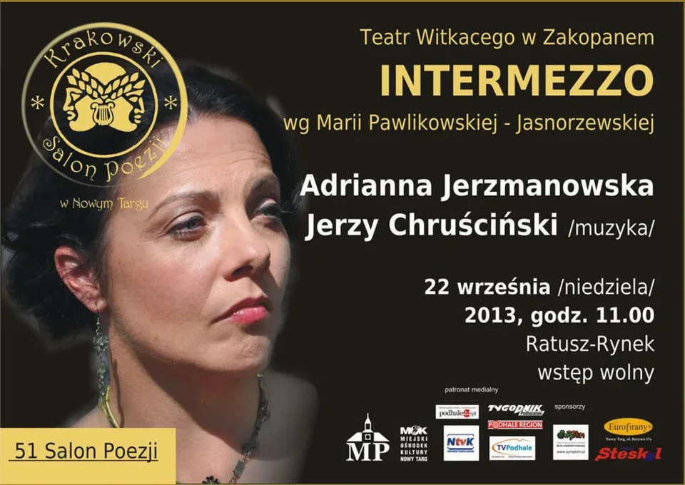 51 salon poezji w Nowym Targu - Intermezzo wg Marii Pawlikowskiej-Jasnorzewskiej