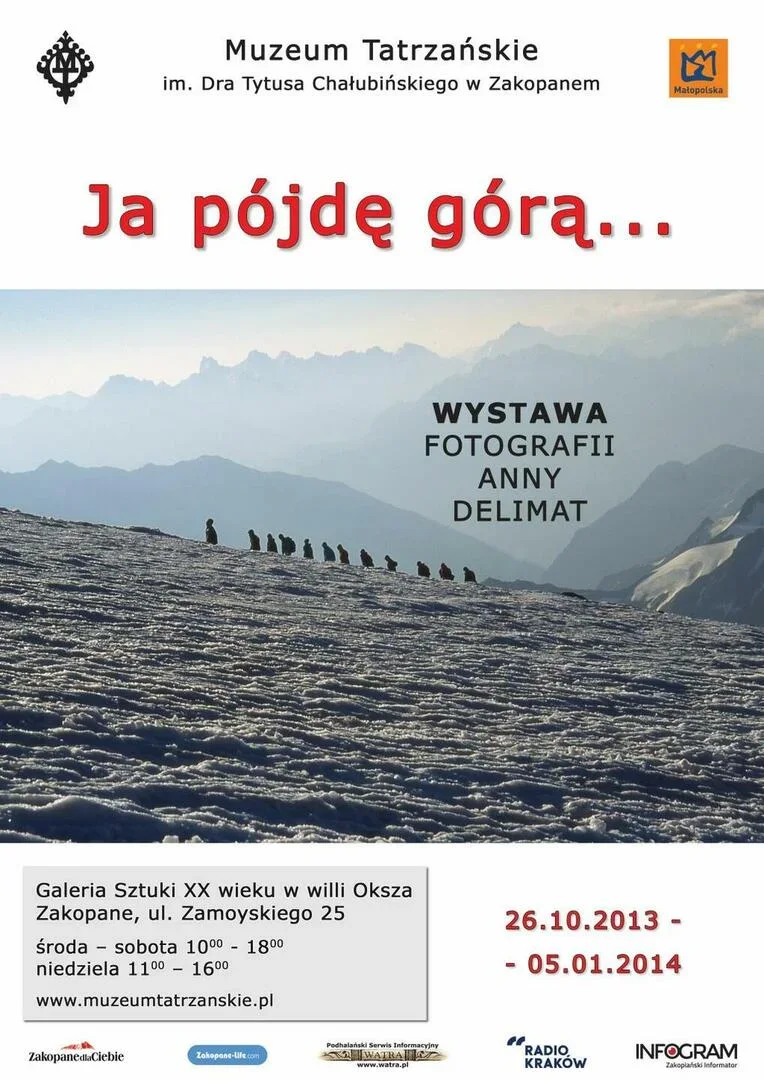 Ja pójdę górą – wystawa fotografii Anny Delimat