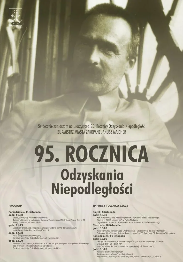 95. Rocznica Odzyskania Niepodległości