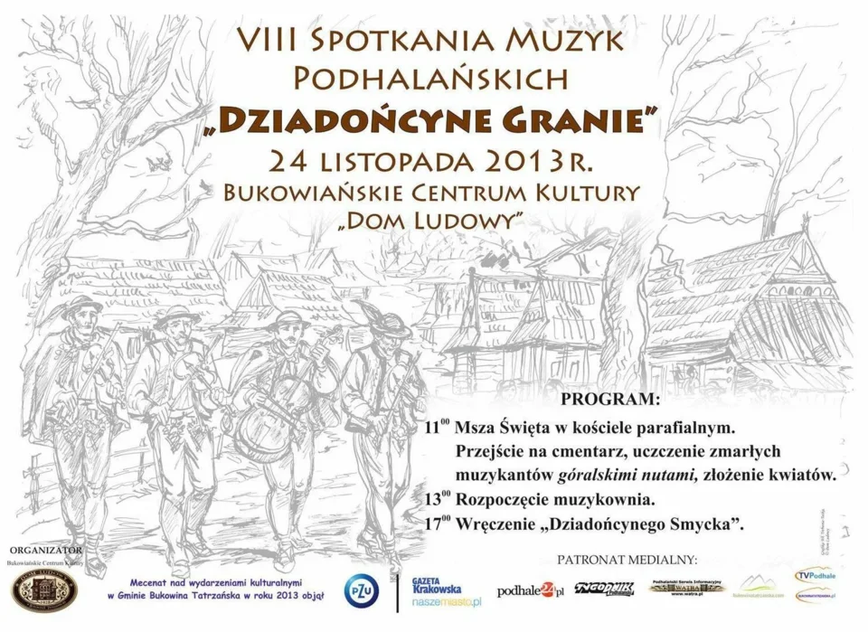 VIII Spotkania Muzyk Podhalańskich „Dziadońcyne Granie”