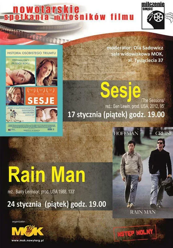 Styczniowe Spotkania Nowotarskiego Klubu Miłośników Filmu