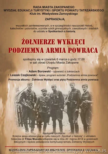O "Żołnierzach wyklętych"...
