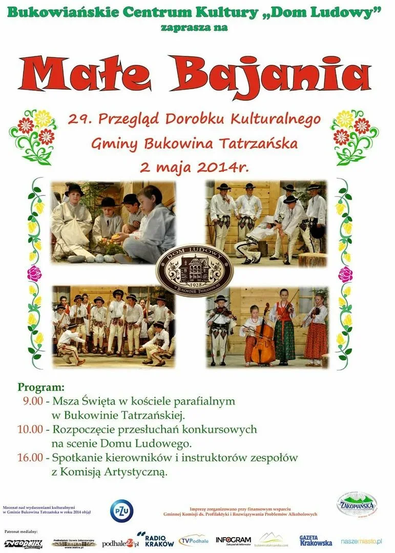 Małe Bajania – przegląd dziecięcych zespołów regionalnych