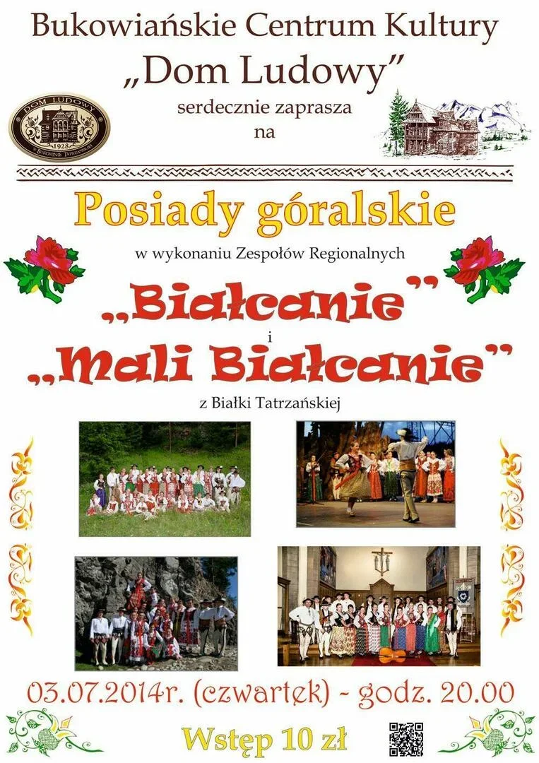 Posiady Góralskie z zespołami z Białki Tatrzańskiej
