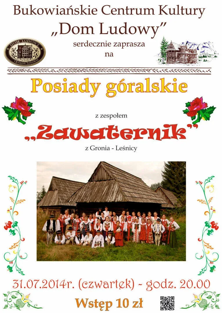 Posiady góralskie z zespołem "Zawaternik"