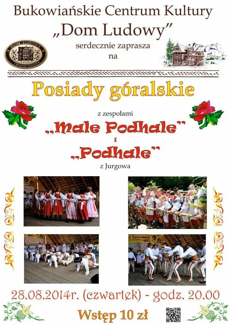 Posiady z zespołami „Młode Podhale” i „Podhale”