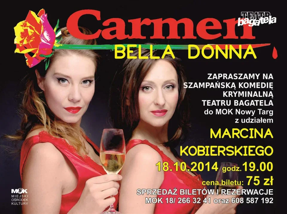 CARMEN. BELLA DONNA - komedia kryminalna Stefana Vögela