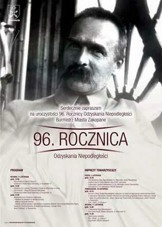 96. Rocznica Odzyskania Niepodległości w Zakopanem
