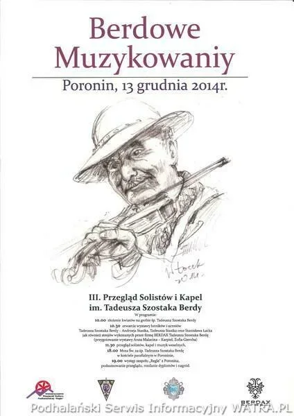 III PRZEGLĄD SOLISTÓW I KAPEL IM. TADEUSZA SZOSTAKA BERDY