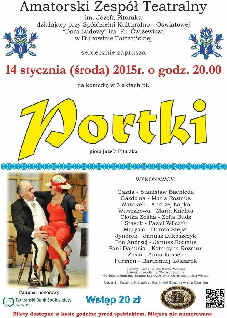 Komedia w 3 aktach „Portki”