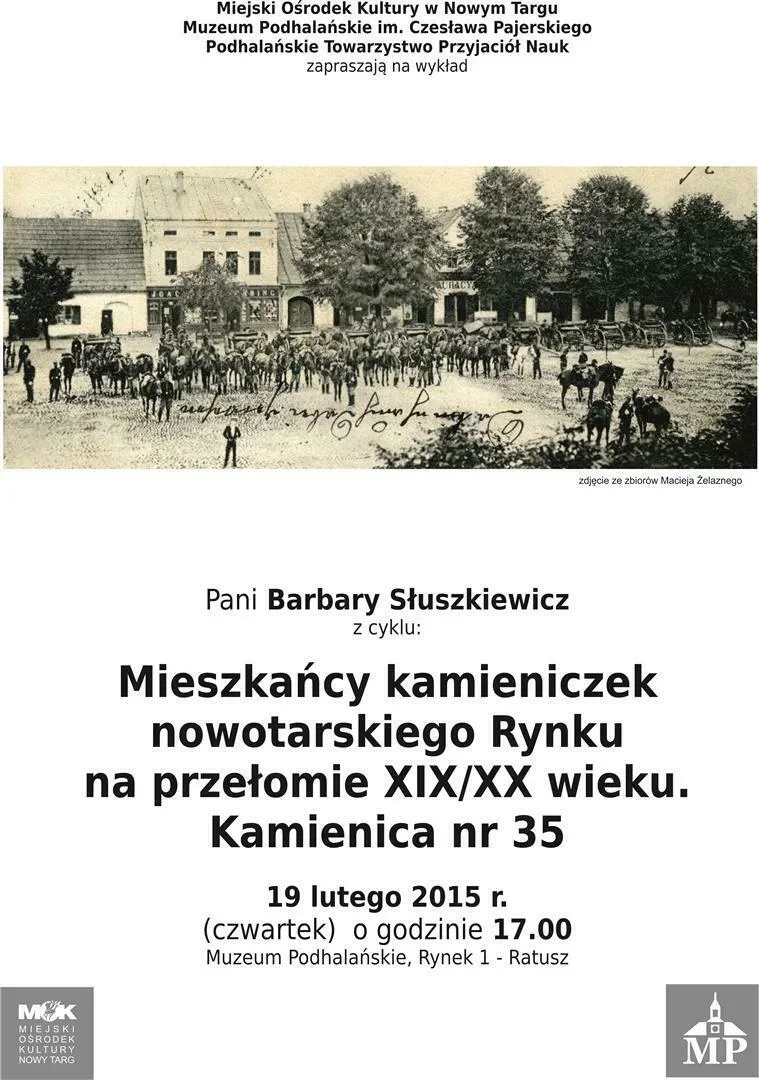Mieszkańcy kamieniczek nowotarskiego Rynku na przełomie XIX/XX wieku. Kamienica nr 35