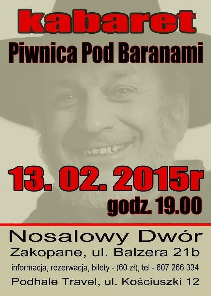 Koncert kabaretu Piwnica pod Baranami