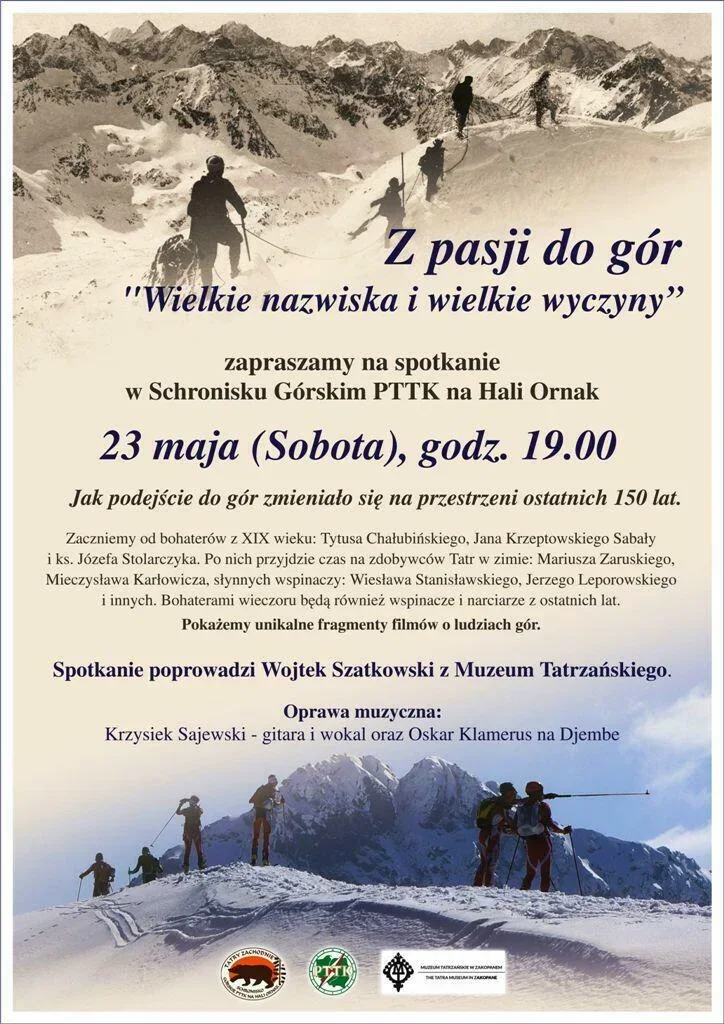 Z PASJI DO GÓR – WIELKIE NAZWISKA I WIELKIE WYCZYNY