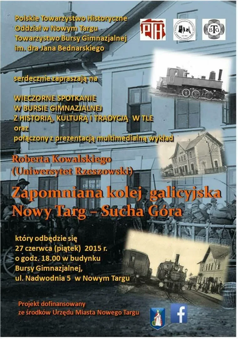 Zapomniana kolej galicyjska Nowy Targ – Sucha Góra