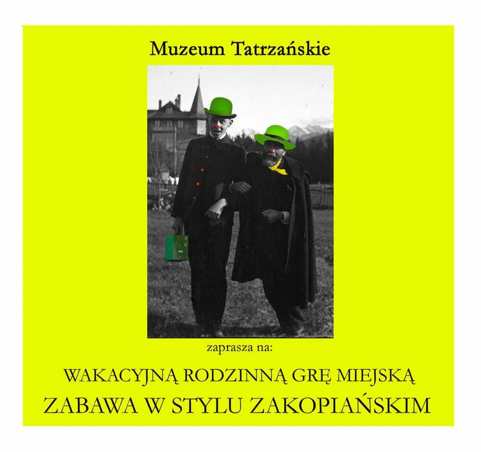 WAKACYJNA RODZINNA GRA MIEJSKA: ZABAWA W STYLU ZAKOPIAŃSKIM!