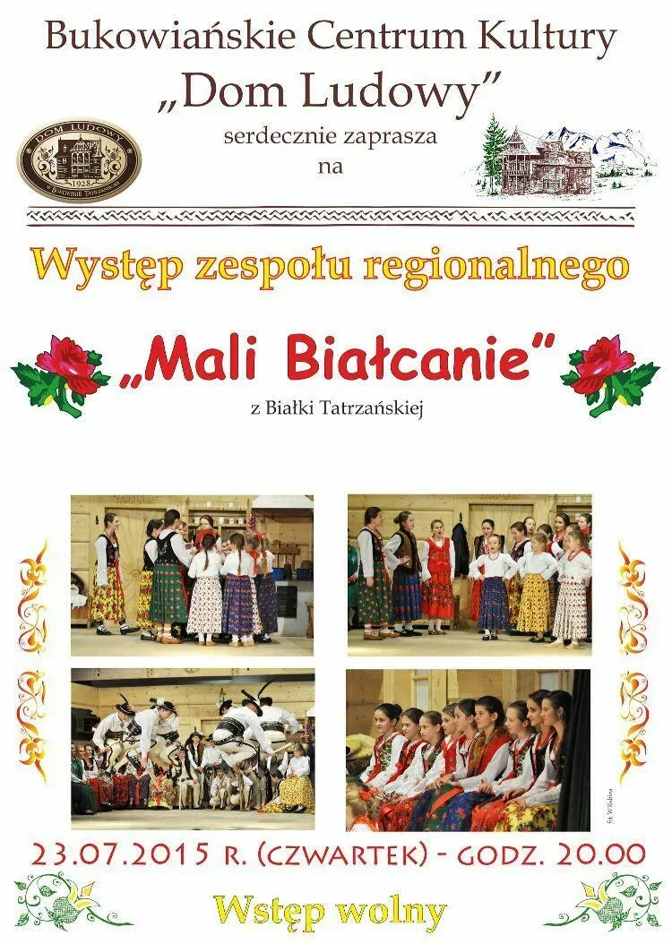 Występ zespołu „Mali Białcanie”
