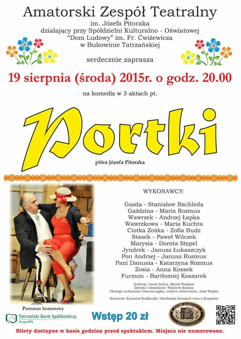 Komedia w 3 aktach „Portki”