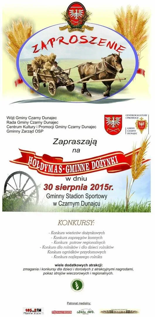 Zaproszenie na Hołdymas 2015