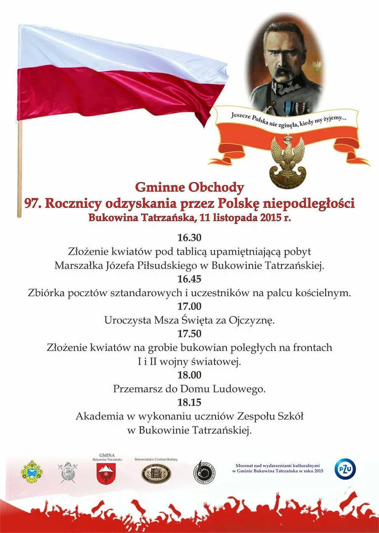 Gminne Obchody 97. Rocznicy odzyskania niepodległości