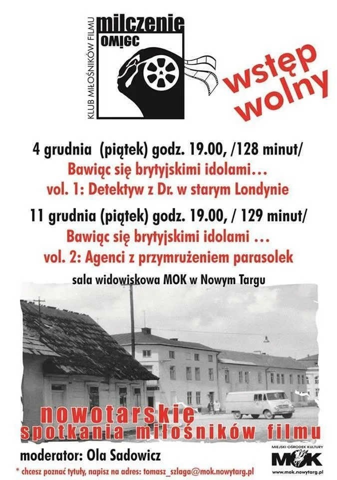 Nowotarskie Spotkania Miłośników Filmów w grudniu