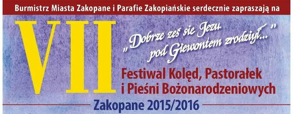 VII Festiwal Kolęd, Pastorałek i Pieśni Bożonarodzeniowych