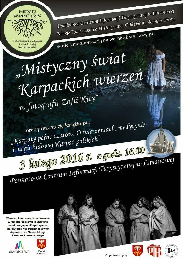 Mistyczny świat karpackich wierzeń - wernisaż w Limanowej