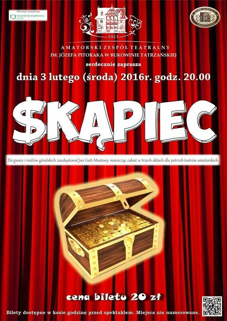 "Skąpiec" w Domu Ludowym