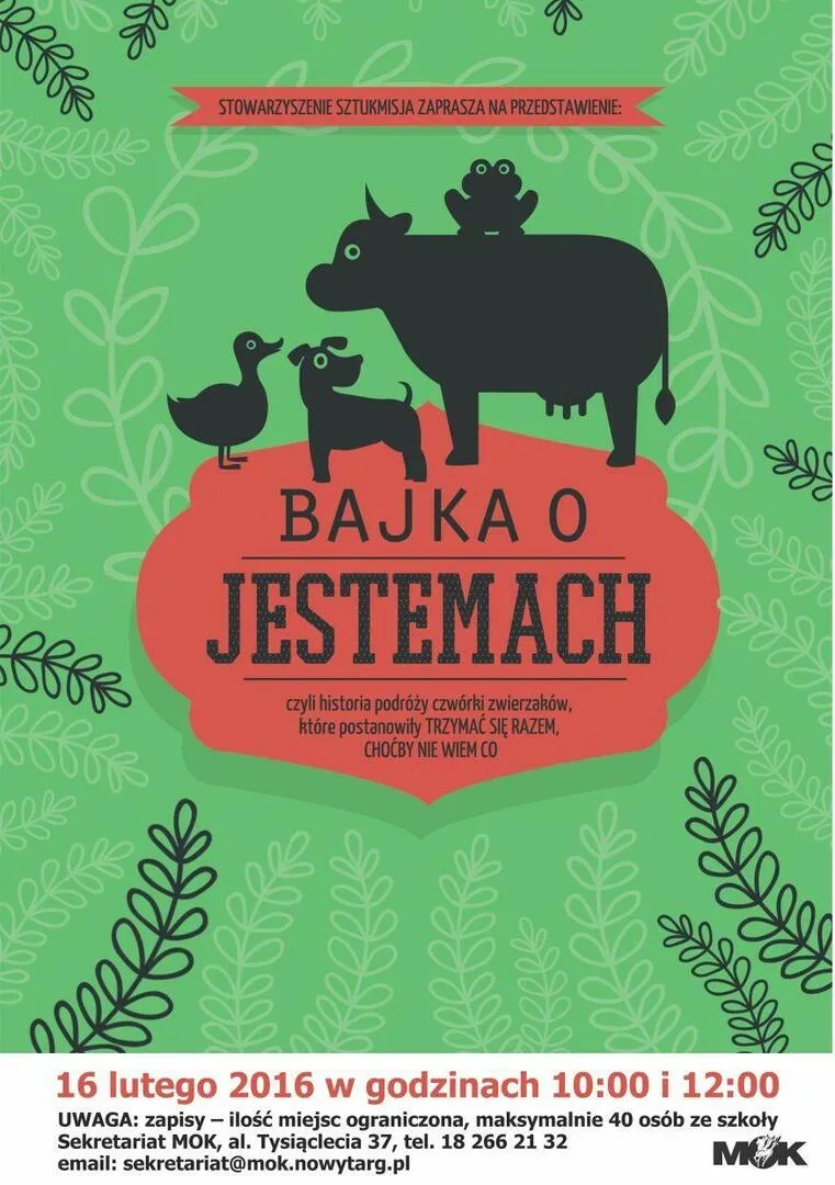 Przedstawienie „Bajka o Jestemach” w MOK