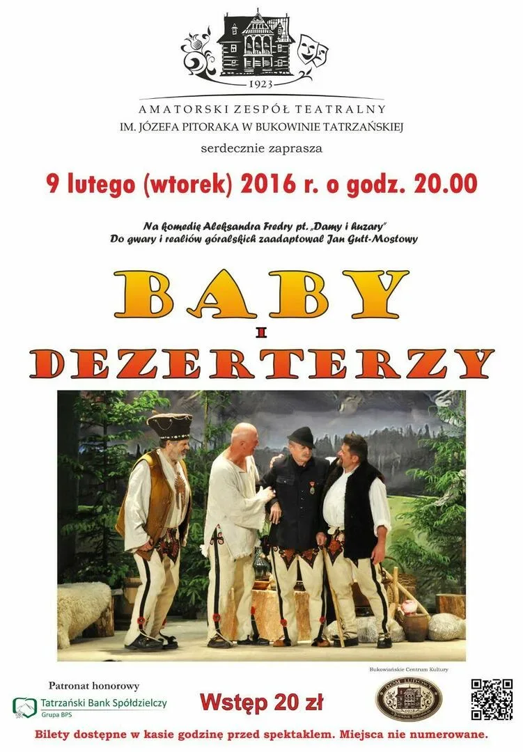 Sztuka teatralna "Baby i Dezerterzy"