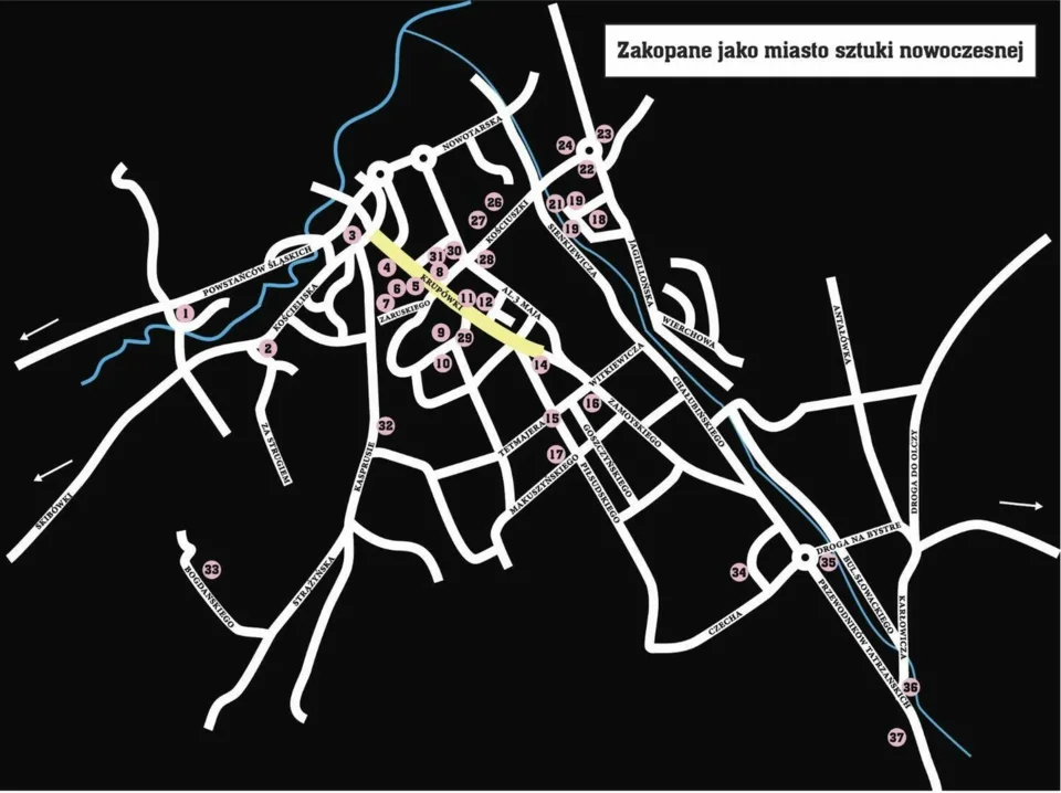 SPACER PO ZAKOPANEM – MIEŚCIE SZTUKI NOWOCZESNEJ