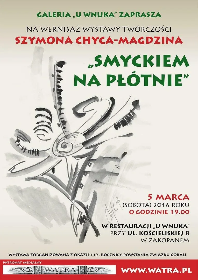 Wernisaż wystawy „Smyckiem na płótnie”