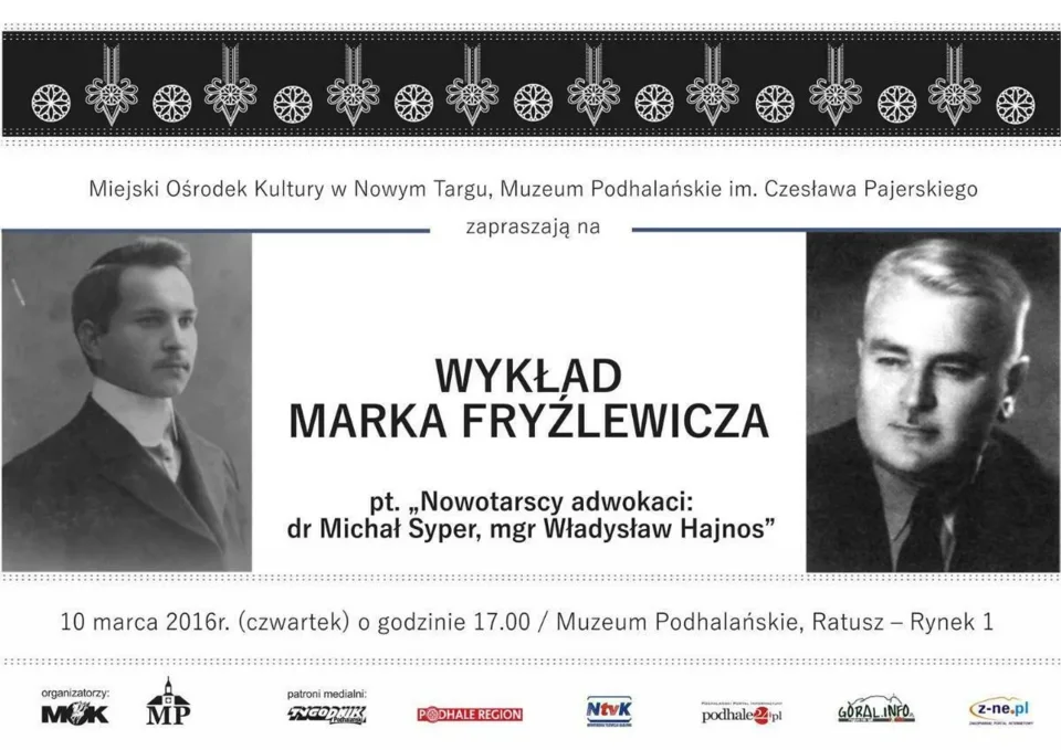 Wykład Marka Fryźlewicza w Muzeum Podhalańskim