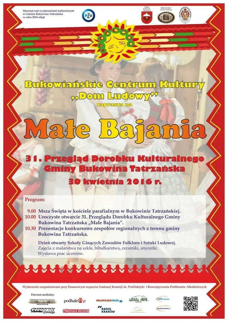 31. Małe Bajania - zaproszenie