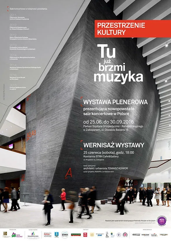 Przestrzenie kultury - tu już brzmi muzyka. Wernisaż 25 czerwca (sobota)