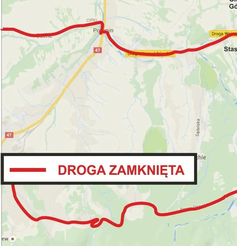 Informacja o zamknięciu dróg podczas 73. Tour de Pologne
