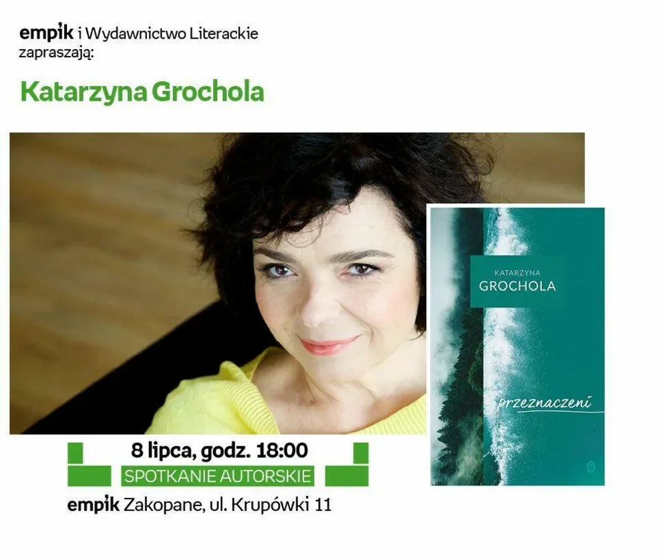 Katarzyna Grochola w zakopiańskim Empiku!